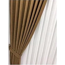 Daisy Home Deniz Pileli Fon Perde - Deve Tüyü VR10 60 x 260