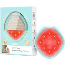 Daisy Home Flıp Play Advanced LED Saç Fırçası – Kırmızı, Mavi ve Yeşil Işık Modlarına Sahip 3’ü 1 Arada Bakım Aracı, Sağlıklı Görünen Saç ve Saç Derisini Destekler - Ice Ice Baby!