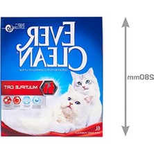 Cekar Store Ever Clean Multiple Cat Birden Fazla Kedili Evler Için Kokulu Topaklanan Kedi Kumu 6 Lt