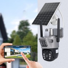 Daisy Home 4g Güneş Enerjili Güvenlik Kamerası, Yüksek Çözünürlük, Geniş Kapsama (ETS4G-001)