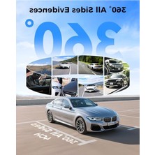 Cekar Store M660 4K 360° Dash Cam, 4 Kanal, 128GB Emmc, 5g Wifi, Gps, Gece Görüşü Uyumlu