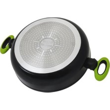 Daisy Home Titanium 26CM Sığ Tencere/yeşil