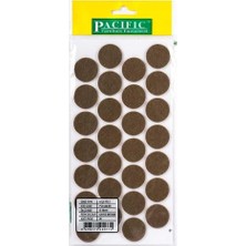 Daisy Home Koç Plastik Nsp Masa Keçe Kahverengi Yuvarlak 28 mm