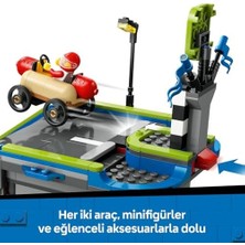 Daisy Home City Senin Kuralların: Yarış Arabası Rampa Parçası 60460-6 Yaş ve Üzeri Çocuklar Için Sürücü Minifigürü Içeren Yaratıcı Oyuncak Yapım Seti, Doğum Günü Hediyesi (436 Parça)