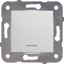 Daisy Home Met Beyazişik Anahtar Mekanizma+Düğme Kapak Çabuk Bağlanti Çarpma Karşıtı Çocuk Korumalı