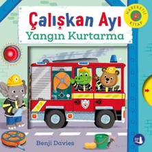 Daisy Home Çalışkan Ayı - Yangın Kurtarma (Ciltli - Hareketli Kitap)