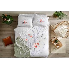 Daisy Home Sunshine Standart Pamuk Nevresim Takımı, Yeşil, Çift Kişilik