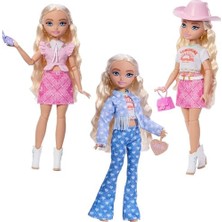 Daisy Home Besties Festival Kombinleri Seti, Şekillendirilmiş Uzun Sarı Saçlarıyla 'malibu' Bebek, 10'dan Fazla Çıkarılabilir Kıyafet ve Aksesuar, JGH87