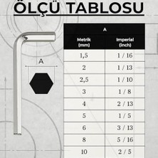 Daisy Home 9 Parça Alyan Anahtar Seti – Çelik Malzeme, Ergonomik Tutucu, Uzun Ömürlü ve Çok Amaçlı Kullanım Için