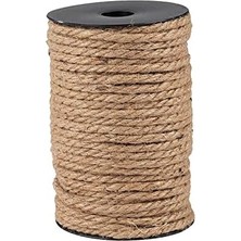 Daisy Home Jüt Halat Dekor Ipi 5 mm 20 Metre Ip Halat Ip Hasır Ip Jüt Kendir Ip