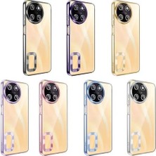 Daisy Home Realme 11 4g ile Uyumlu Kılıf Gümüş Disk Kapak Kamera Korumalı (Realme 11 4g ile Uyumlu, Gümüş)