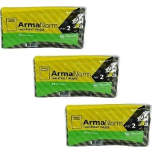 Daisy Home Kalın Takviyeli Desenli Çizgili Siyah Çanta Poşet Torba - 2 No - 26X38 Cm. - 50 Adetlik 3 Paket