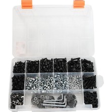 Daisy Home 708 Parça (M3,m4,m5) Imbus Cıvata, Somun, Pul, Alyan Seti - 3 Adet Alyan Anahtar