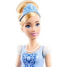 Daisy Home Mattel Prensesi Cinderella 2'si 1 Arada Hikayeler Bebek Prensesi 2'si 1 Arada Hikayeler Cinderella Bebek, Takılıp Çıkarılabilen 2 Büstiyer, 2 Etek ve 9 Aksesuar JCR95