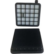 Daisy Home Elektrikli Süpürge Hepa Filtre - Siyah Plastik - 2 Adet - S7524 Kare - Modelleri Ile Uyumnlu Ürünler Açıklamada