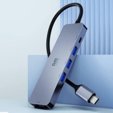 Daisy Home Dm CHB058 Type-C To 4K HDMI 3*usb 3.0 Pd Hub Dönüştürücü