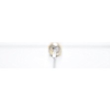 Daisy Home "" Aletler 3208008 | Çentikli Oyma Parçası Beyaz Kayın Saplı Stich 8, Düz ve Orta Mağara - 8 mm