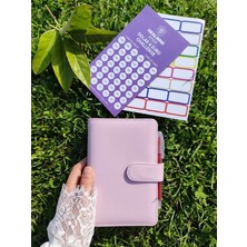 Bütçe Planlayıcı Manyetik Ajanda Pembe (Sticker ve Challenge Hediyeli)
