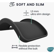 Daisy Home Silicone 13 Pro 4g Için Kılıf Kırmızı [ 13 Pro 4g ile Uyumlu Kılıf - Kırmızı]