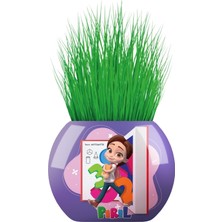 Daisy Home Pırıl Temalı Çim Adam 6'lı Set – Çocuklar Için Eğitici ve Eğlenceli Bitki Yetiştirme Kiti