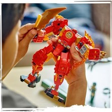 Daisy Home Kai’nin Ateş Elementi Robotu 71808 – 7 Yaş ve Üzeri Kız ve Erkek Çocukları Için Figürü Içeren Yaratıcı Oyuncak Yapım Seti, Çocuklar Için Doğum Günü Hediyesi Fikri (322 Parça)