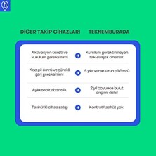 Daisy Home Remora 2-5 Yıla Varan Uzun Pil Ömürlü Düşük Güç Tüketen Gps Takip Cihazı - Geofencing, Fiziksel Şok ve Hırsızlık Girişimi Algılama