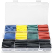 Daisy Home Isıyla Daralan Makaron Seti, 530 Adet, 10 Boy, 5 Renk, Kablo Koruyucu, Alev Geciktirici, Korozyon Önleyici