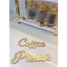 Daisy Home Wooden Factory Coffee Please