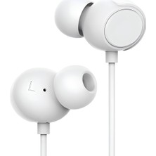 Daisy Home Labs BR05 Kulakiçi Kulaklık, Kablolu, Dahili Mikrafon, (Beyaz)