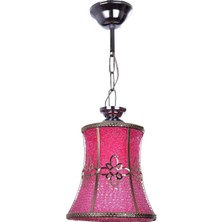 Daisy Home Kınık Pembe-Sarı Tekli Avize