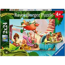 Daisy Home 2X24 Parça Gigantosaurus Dinozor Yapboz