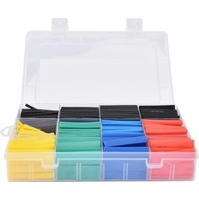 Daisy Home 530 Adet 12 Boy Set Isıyla Daralan Makaron, Kablo Koruyucu Set, Elektrik Kablosu Için Dayanıklı Koruyucu, Kutulu, Çeşitli Boyutlarda,