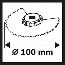 Daisy Home Professional 10 x Segman Testere Bıçağı Acz 100 Bb (Ahşap ve Metal Için, 100 Mm, Aksesuar Çok Amaçlı Alet)