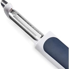 Daisy Home Zyliss Pendelschäler, Gemüseschäler, Sparschäler, Stabiler Schäler Mit Doppelseitiger Edelstahlklinge Und Augenausstecher
