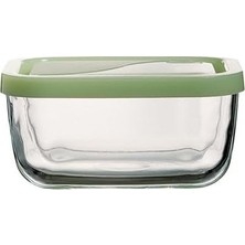 Daisy Home Snow Box Saklama Kabı 420 cc Ikili Plastik Turkuaz Kapaklı