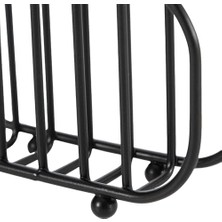 Daisy Home Black Metal Peçetelik