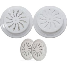 Daisy Home Smartizi 2 Adet Doğalgaz Ayarlı Cam Menfezi/aç-Kapa Soğuk Havayı Engeller