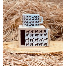 Daisy Home Giftmoda En Iyi Dostum Tasarımlı Ahşap Kutulu Kupa