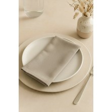 Dokuar Kadife Dokulu 40X40 Premium Düz Polyester 6’lı Dertsiz Kumaş Amerikan Servis Peçete