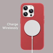 Daisy Home 14 Pro ile Uyumlu Içi Kadife Dışı Mat Yapıya Sahip Koruma Sağlayan Lansman Silikon Kılıf (Kırmızı)