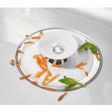 Daisy Home Ufo Lavabo & Küvet Tıkacı – Evrensel Lavabo Stopperi, Koku ve Sızıntı Önleyici Silikon Vantuzlu Tıkaç – Saç ve Artık Tutucu, Mutfak & Banyo Gideri Için Uyumlu Sink Stopper