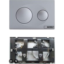 Daisy Home Eca Serel P40-0180 P40 Gömme Rezervuar Mat Krom Rezervuar Paneli