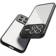 Daisy Home F8 Ultra Ile Uyumlu Yüksek Kalite Kılıf Kamera Korumalı Şeffaf Arka Yüzey Z-New Roll Kapak Siyah