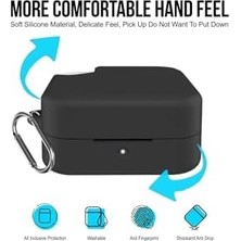 Daisy Home Caseonn A Kılıf Askı Aparatlı Mat Silikon Kırmızı Kırmızı Cmf Buds 2A ile Uyumlu