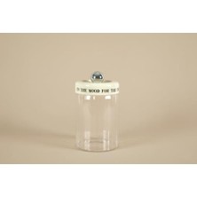 Daisy Home Amberhaus Mest Kapaklı Cam Kavanoz ve Erzak Saklama Kabı Serisi - Kuru Gıda, Bakliyat ve Baharat Için Çok Amaçlı Düzenleyici (8X15 Cm)