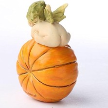 Daisy Home Top 4199 Turuncu Balkabağı Figürleri Üzerinde Bebek