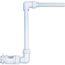 Daisy Home 54507 Spa ve Yüzme Havuzu Şelale Çeşmesi, 3,5 cm Dişli Geri Dönüşlü Havuzlar Için