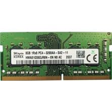 Hynix Hynıx 8gb Ddr4 3200MHZ CL22 Notebook Ram HMA81GS6DJR8N-XN (Kutusuz) (1.2V)
