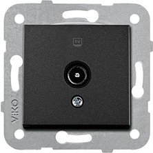 Daisy Home Siyah Tv Sonlu Mekanizma+Düğme Kapak