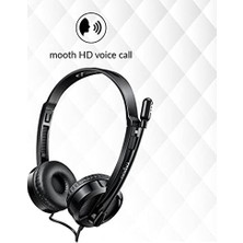 Daisy Home Rapoo H100 Wıred Stereo Headset Black